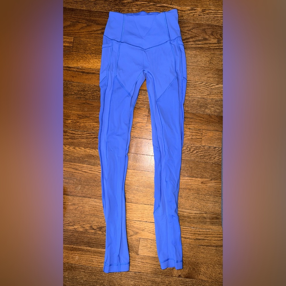lululemon athletica Blue Leggings